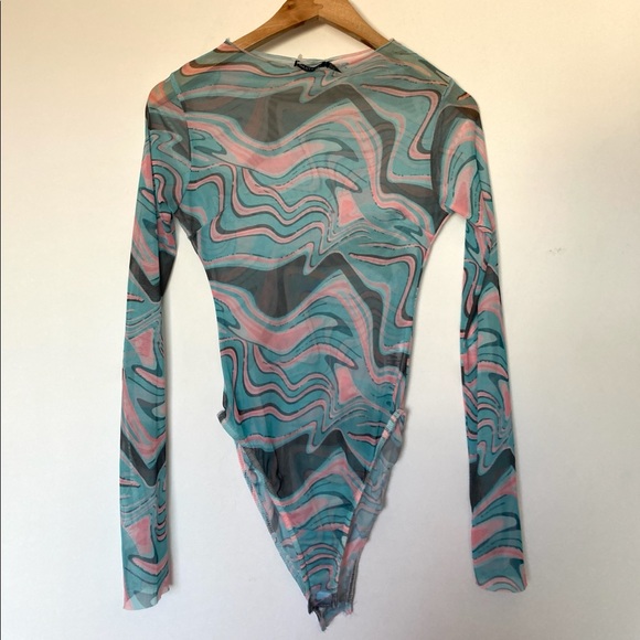 Nasty Gal Mesh Bodysuit - Picture 3 of 7